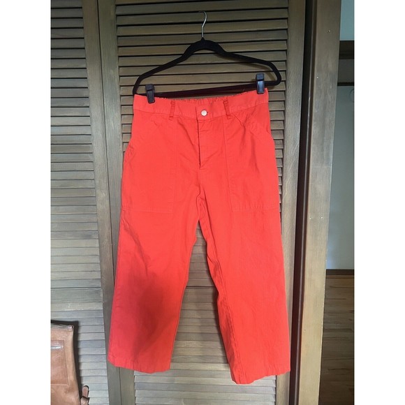 Big Bud Press Work Pants Size Medium In Rorange / Red Orange - Picture 2 of 6